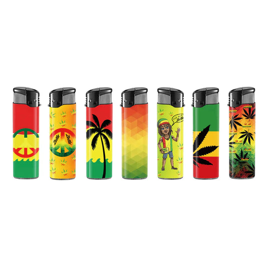 Zetla Click Lighters Rasta Man