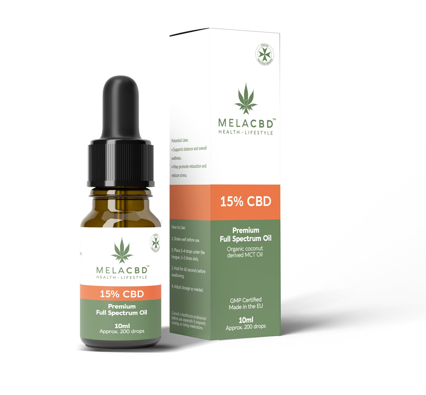 COMING SOON! CBD Oil 15%, 10ml Full Spectrum