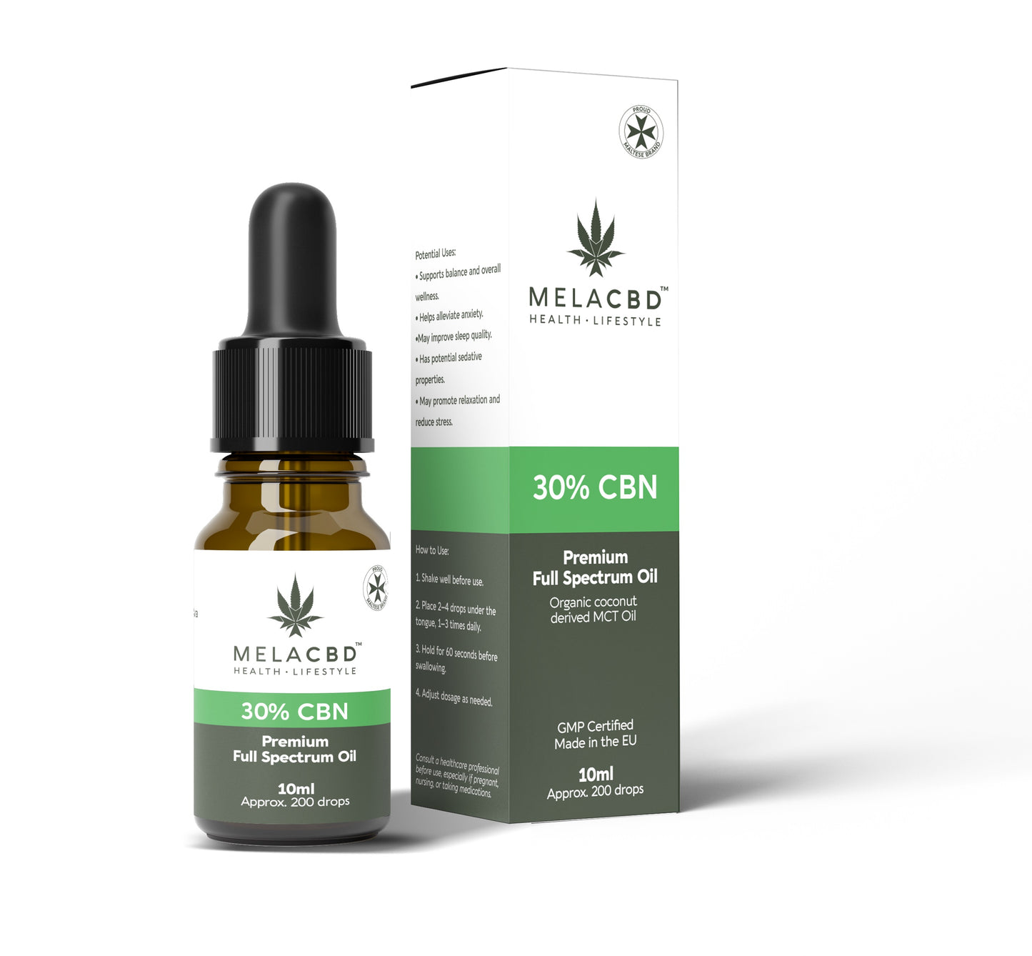 COMING SOON! CBN Oil 30%, 10ml Full Spectrum