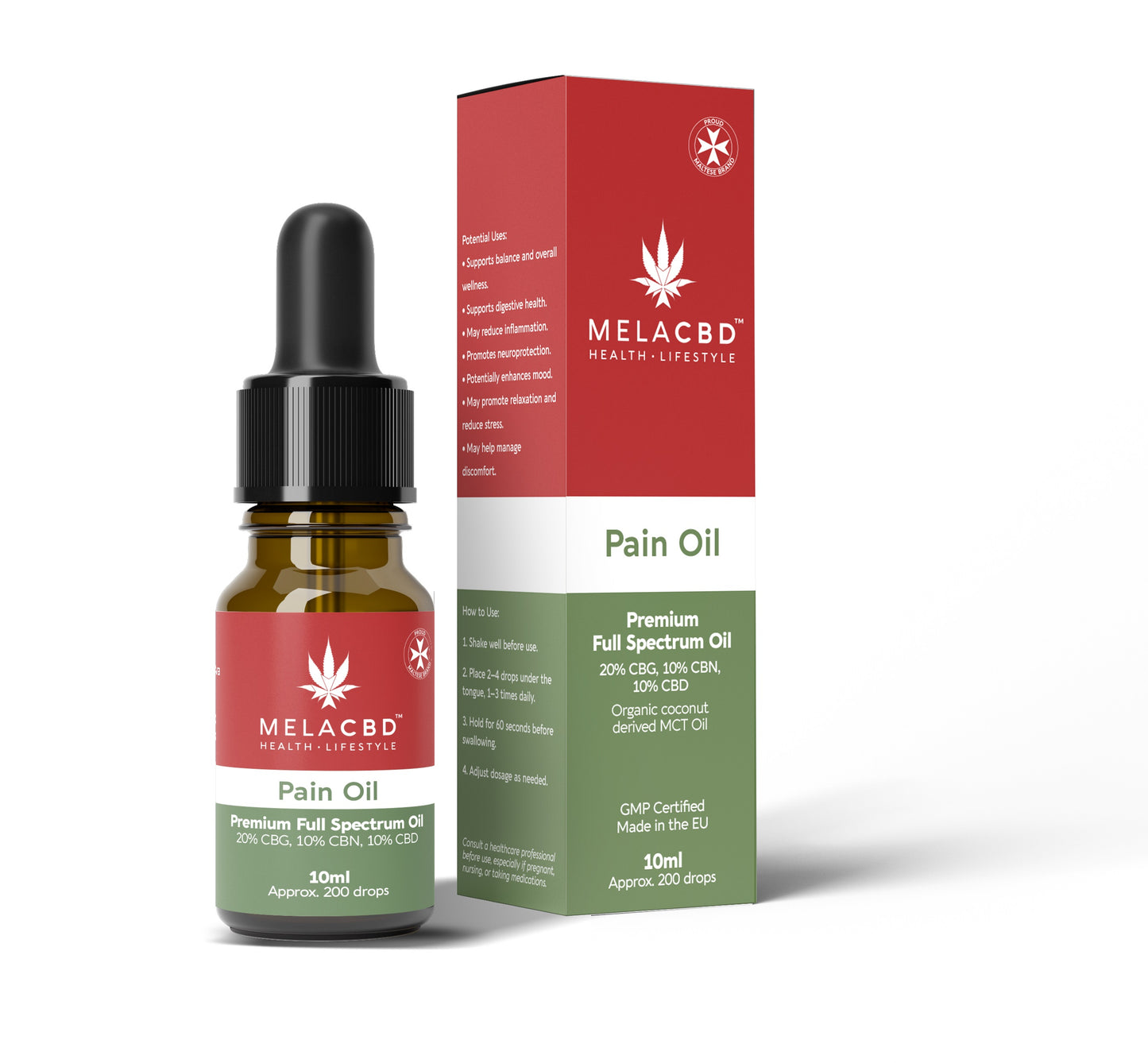 COMING SOON! Pain Oil, 10ml Full Spectrum