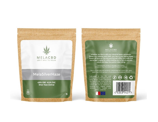 Best Seller MelaSilverHaze 3g Bag