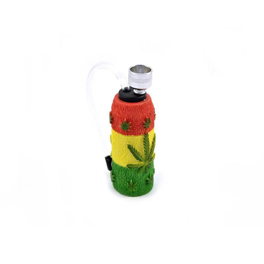 Mini Glass Bong Rasta